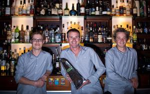 Pictured: Nick Seeherr, David Hawk and Kenny Ariaens